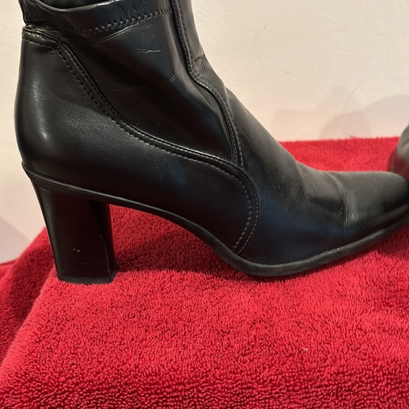 Franco Sarto Black heel booties Size 10 - Picture 3 of 12